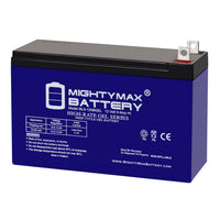 Mighty Max ML9-12NBGEL 12V 9Ah Nut and Bolt Terminal Rechargeable GEL Battery