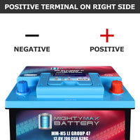 Mighty Max MM-H5LI 12.8V 27Ah LiFePO4 Automotive Battery