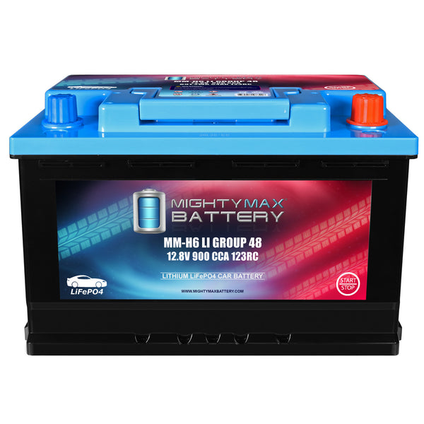 Mighty Max MM-H6LI 12.8V 54Ah LiFePO4 Automotive Battery