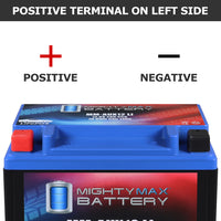 Mighty Max MM-AUX12LI 12V 6Ah LiFePO4 Auxiliary Battery