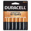 Duracell Coppertop 1.5V AA, LR6 Alkaline Battery - 10 Pack