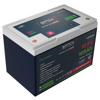 Epoch Batteries Essential Series 12V 105Ah LiFePO4 Battery