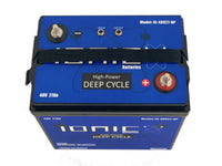 Ionic Lithium 48V 27Ah GC2 LiFePO4 Deep Cycle Golf Cart Battery