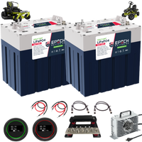Epoch Batteries 48V 60Ah Lithium Replacement Kit for Ryobi