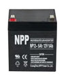 NPP Power NP12-5Ah 12V 5Ah AGM Sealed Lead Acid Battery