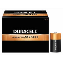 Duracell Coppertop D LR20 Alkaline Batteries 12-Pack Long-Lasting Power