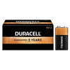 Duracell Coppertop 9V, 6LR61 Alkaline Battery - 12 Pack