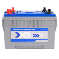 X2Power BCI 34M 12V 850CCA AGM Deep Cycle Marine RV Battery