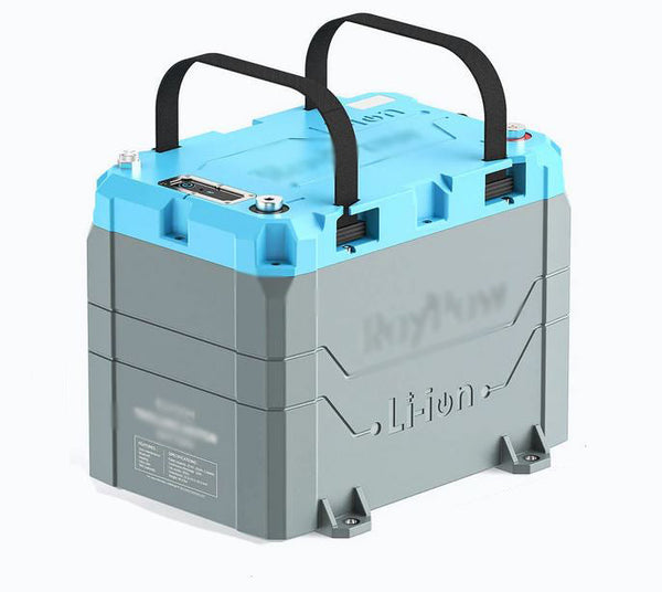 (Recertified) 24V 100Ah 2.56kWh LiFePO4 Lithium Battery - Bluetooth & Heating