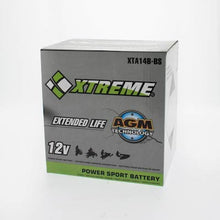 Xtreme 14B-BS 12V 210CCA AGM Powersport Battery for ATV Motorcycle Snowmobile