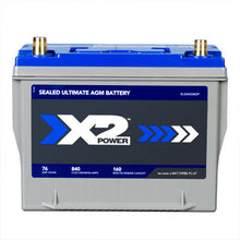 X2Power Premium AGM Car Truck Battery 840CCA Group 24 Ultimate Power Deep Cycle