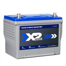 X2Power Premium AGM Car Truck Battery 840CCA Group 24 Ultimate Power Deep Cycle