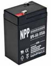 NP6-5Ah 6V 5Ah Sealed Lead Acid Rechargeable Battery T1 Terminal