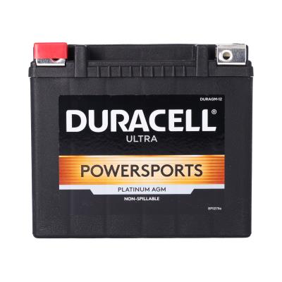 Duracell Ultra 12-BS 12V 180CCA AGM Powersport Battery