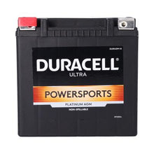 Duracell Ultra 14-BS 12V 220CCA AGM Powersport Battery for Motorcycles ATVs
