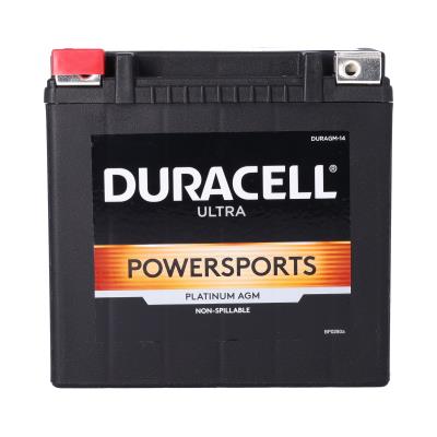 CYL10001 Duracell Ultra 14-BS 12V 12Ah 220CCA AGM Powersport Battery