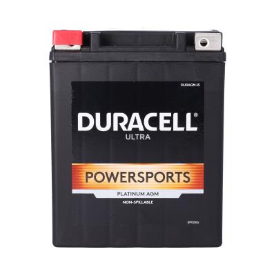 CYL10003 Duracell Ultra 14AH-BS 12V 14Ah 220CCA AGM Powersport Battery