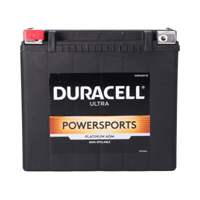CYL10005 Duracell Ultra 16-B 12V 19Ah 325CCA AGM Powersport Battery
