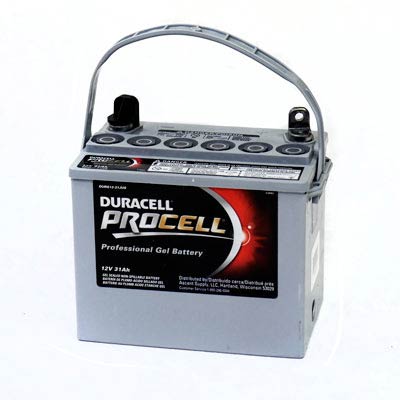 Duracell ProCell 12V 31AH GEL Sealed Lead Acid (SLA) Battery with J Terminals