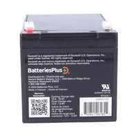 Duracell Ultra 12V 12Ah AGM Sealed Lead Acid Battery F1 Terminals Power