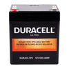 Duracell Ultra 12V 5AH AGM Sealed Lead Acid (SLA) Battery with F2 Terminals