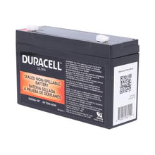 Duracell Ultra 6V 12Ah AGM Sealed Lead Acid Battery F1 Terminals