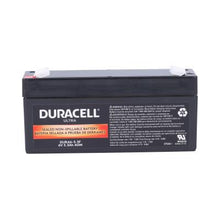 Duracell Ultra 6V 3.3AH AGM Sealed Lead Acid Battery F1 Terminals