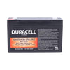 Duracell Ultra 6V 12AH General Purpose AGM Sealed Lead Acid (SLA) Battery with F2 Terminals - EACH