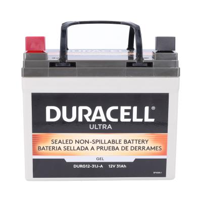 Duracell Ultra 12V 31AH GEL Sealed Lead Acid (SLA) Battery with J Terminals