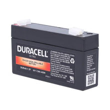 Duracell Ultra 6V 1.3Ah AGM Sealed Lead Acid F1 Terminal Battery