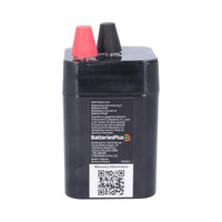 Duracell Ultra 6V 5Ah AGM SLA Battery - Reliable Emergency Power, Spring Terminals