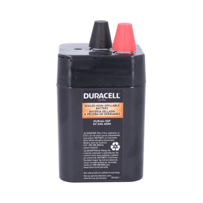Duracell Ultra 6V 5AH General Purpose AGM Sealed Lead Acid (SLA) Battery with Spring Terminals - EACH