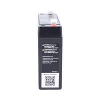 Duracell Ultra 6V 7.2AH AGM Sealed Lead Acid F1 Terminal Battery
