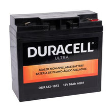 Duracell Ultra 12V 18AH AGM Sealed Lead Acid Battery F2 Terminals