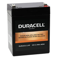 Duracell Ultra 12V 2.9Ah AGM Sealed Lead Acid Power Battery F1 Terminal