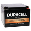 Duracell Ultra 12V 26AH General Purpose AGM Sealed Lead Acid Battery with M5 Nut and Bolt Terminals