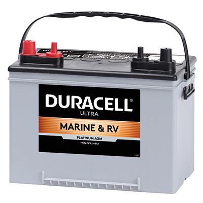 Duracell Ultra Platinum BCI Group 34M 12V 55AH 750CCA AGM Dual Purpose Marine & RV Battery