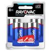 Rayovac High Energy 1.5V D, LR20 Alkaline Battery - 4 Pack