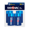Rayovac High Energy 1.5V D, LR20 Alkaline Battery - 4 Pack