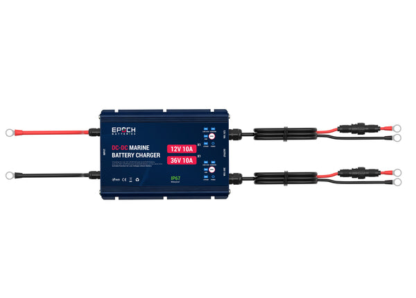 Epoch Batteries CHG-DC-12V36V Marine DC to DC Battery Charger