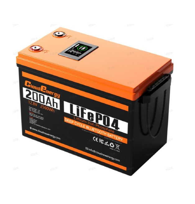 Cloudenergy DPCL12-100 12.8V 100Ah LiFePO4 Battery