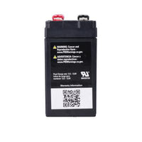 Duracell Ultra 12V 6.5AH AGM High Rate Sealed Lead Acid (SLA) Battery with F2, T2 Terminals