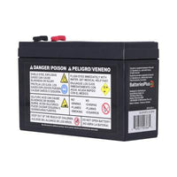 Duracell Ultra 12V 6.5AH AGM High Rate Sealed Lead Acid (SLA) Battery with F2, T2 Terminals