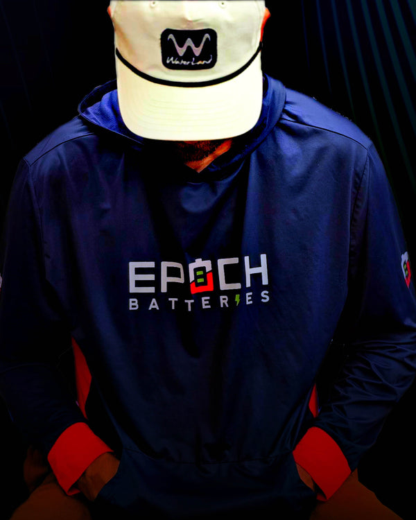 Epoch Batteries Hooded SPF-15 Long Sleeve Shirt