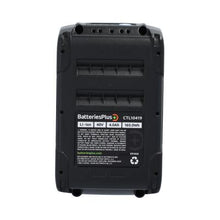 Back view of 40V 4.0Ah lithium‑ion battery replacement for Makita XGT BL4040F with specifications