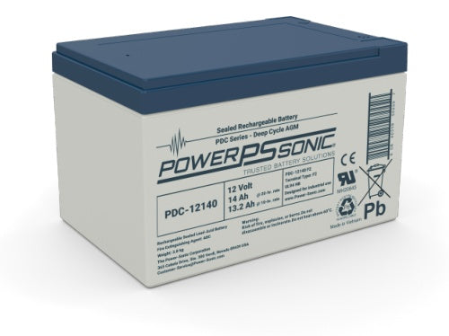 Power Sonic PDC-12140 F2 12V 14Ah Battery