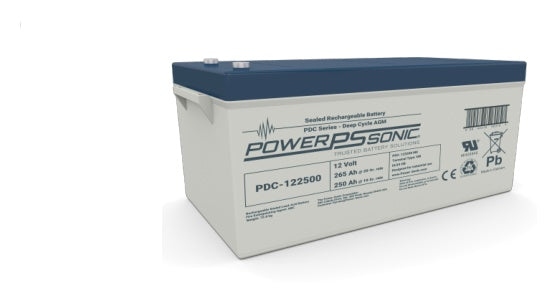 Power Sonic PDC-122500 M8 12V 265Ah Battery