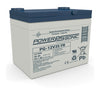Power Sonic PG-12V35 M6 FR 12V 35Ah Flame Retardant ABS Battery