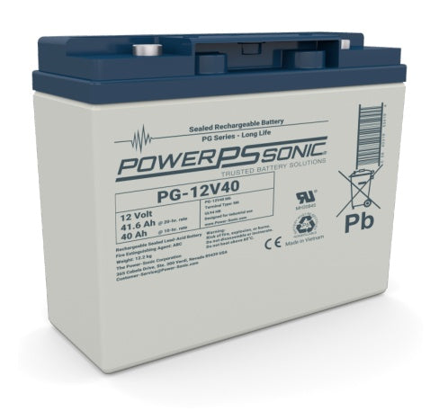 Power Sonic PG-12V40 M6 12V 41.6Ah Battery