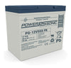 Power Sonic PG-12V55S M6 FR 12V 56.6Ah Flame Retardant ABS Battery